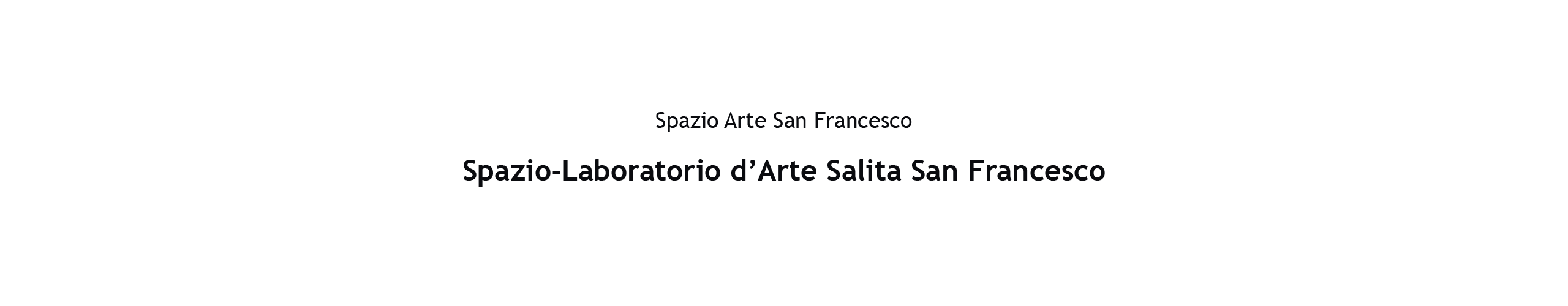 Spazio Arte San Francesco